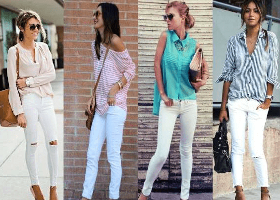Bilim insanı ferahlatıcı Karışık  Beyaz Pantolon Kombinleri 2019-2020 | Kızlara Moda